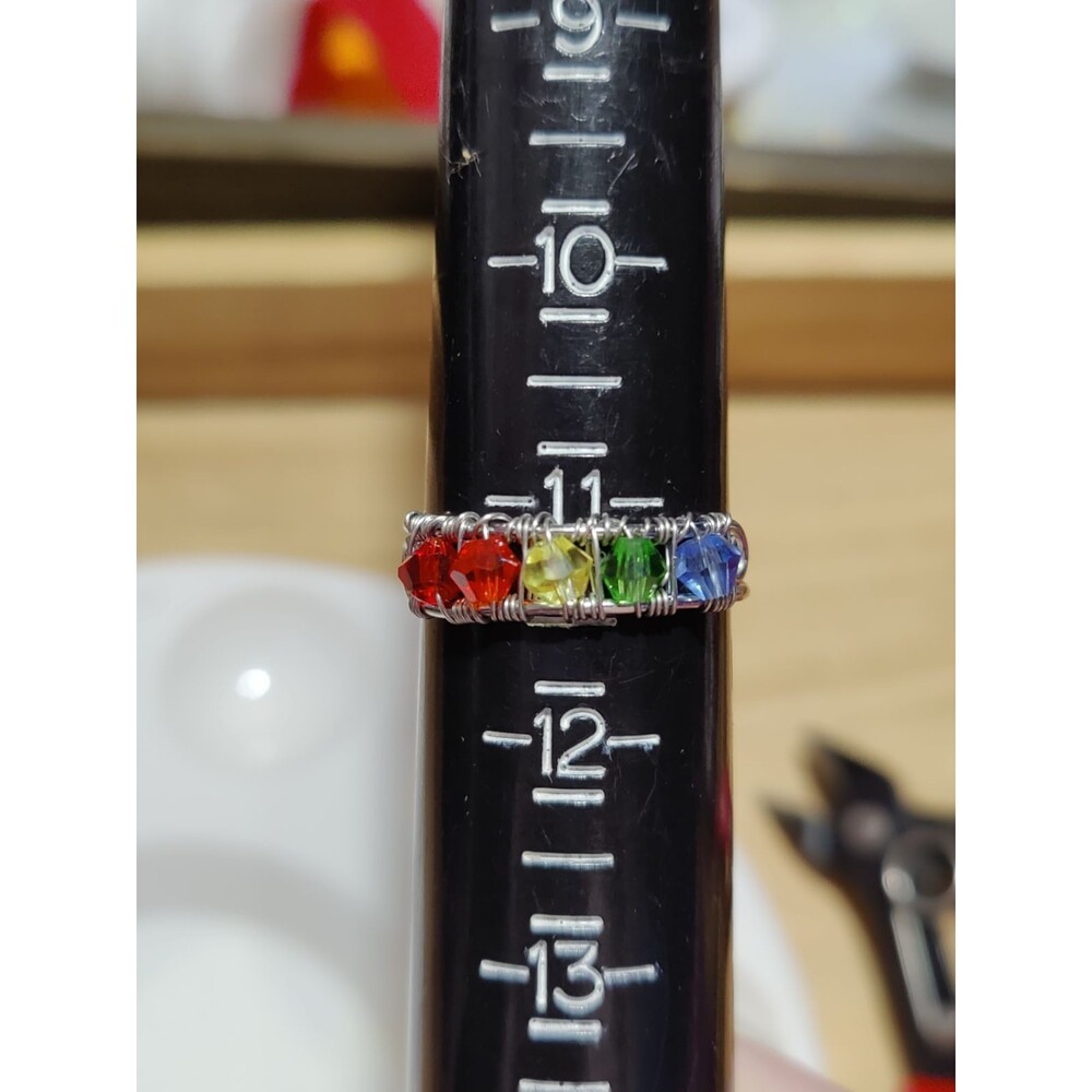 Gay Pride Ring sz 11.25